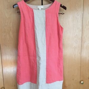 Pink & Cream Work Dress